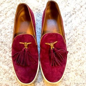 Frye Gemma Suede Slip On Shoes